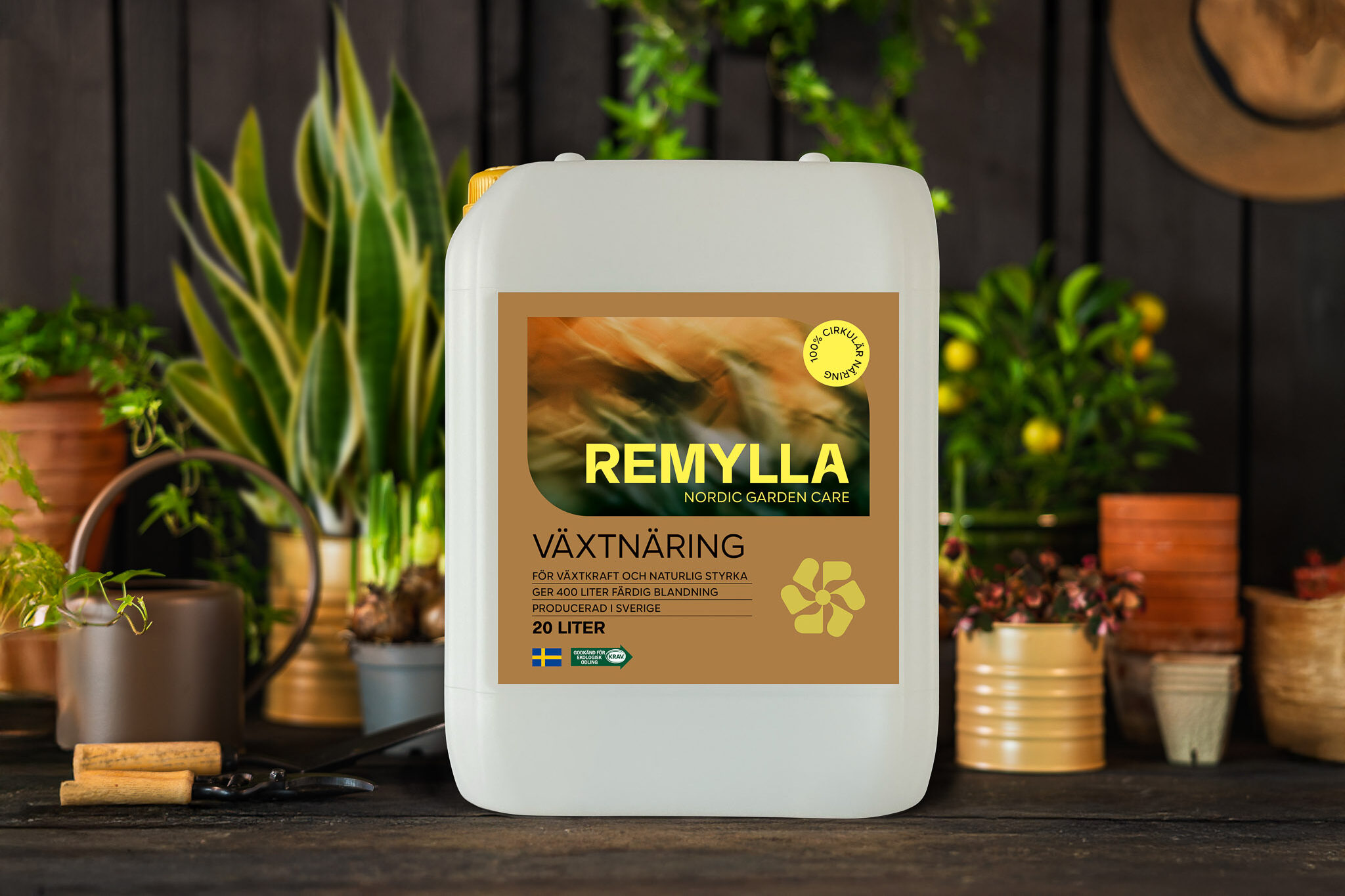 Remylla Växtnäring 20L, KRAV